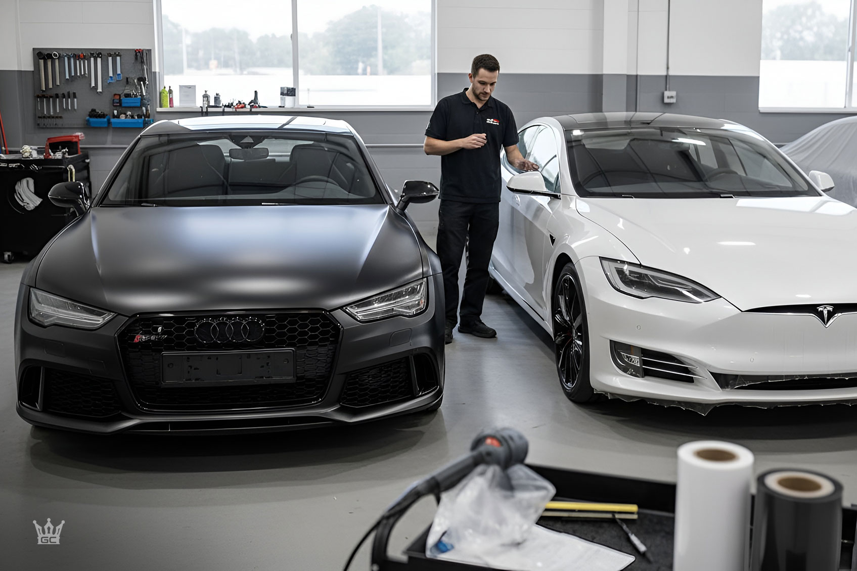 Compare Full Vehicle Satin PPF Wrap Costs Versus Clear PPF